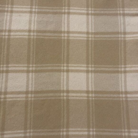 Zoeppritz Cashmere 50% cashmere/50% virgin wool plaid blanket 42x60 inches - Picture 2 of 6